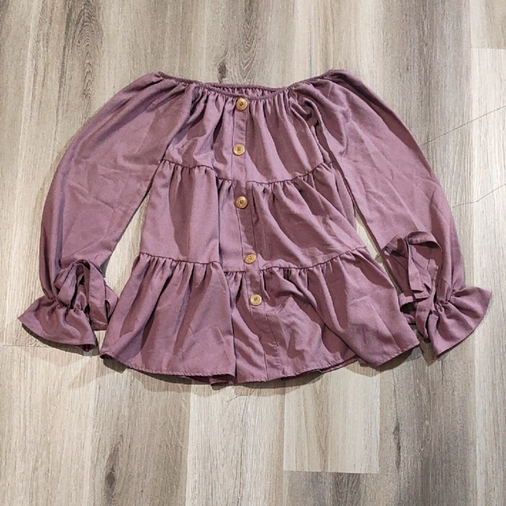 ***7/$20*** Women's Off-Shoulder Purple Dress